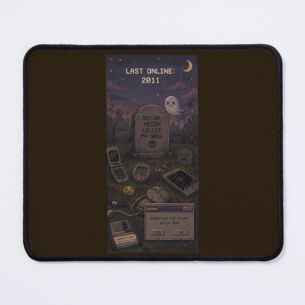 Item preview, Last Online | Chronically Offline Sticker — Analog Lifestyle Gift Anti Doomscrolling designed and sold by VectorJoy.