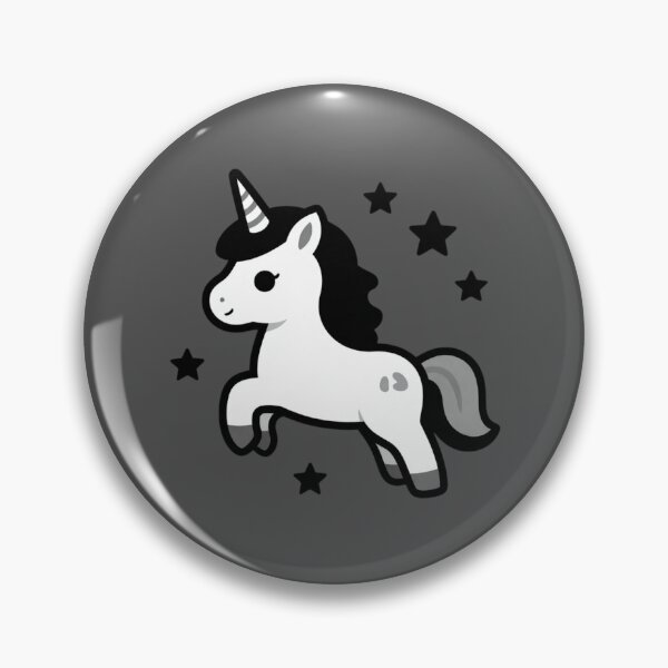 Item preview, Minimalist White Unicorn: Cute Monochromatic Fantasy Graphic Art designed and sold by Yasmine Mohammed.