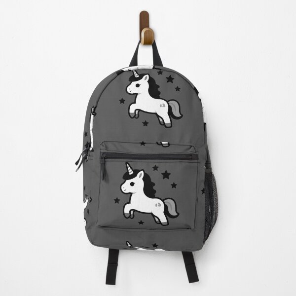 Item preview, Minimalist White Unicorn: Cute Monochromatic Fantasy Graphic Art designed and sold by Yasmine Mohammed.