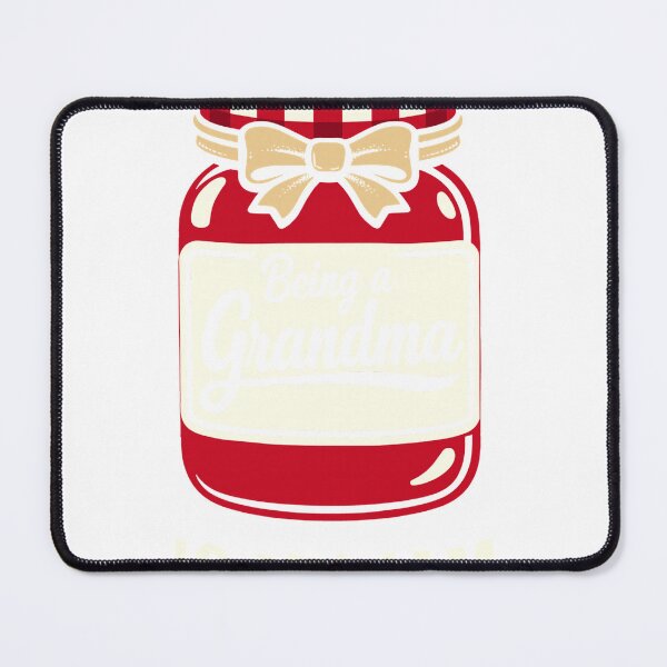 Item preview, Being A Grandma is My Jam  Cute Grandmother Preserve Lover Long Sleeve T-Shirt designed and sold by kevincuellar.