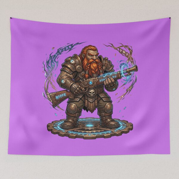 Item preview, Fantasy Dwarf Hunter Warrior  designed and sold by Utopian-Magic.