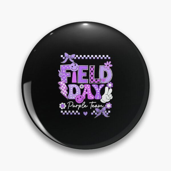 Item preview, purple team happy field day school trip for teacher student designed and sold by cass-vale-lab.