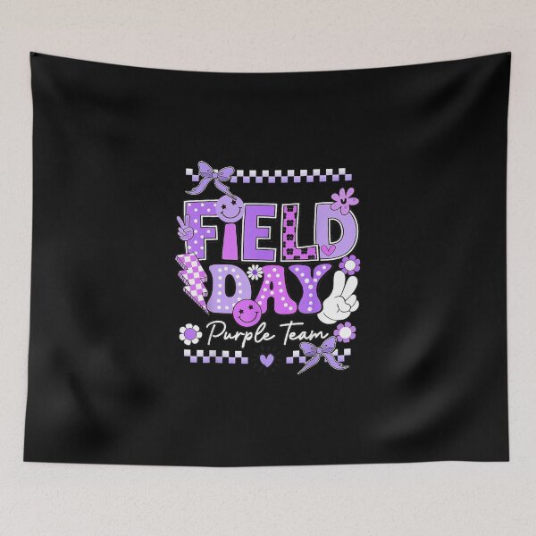 Item preview, purple team happy field day school trip for teacher student designed and sold by cass-vale-lab.