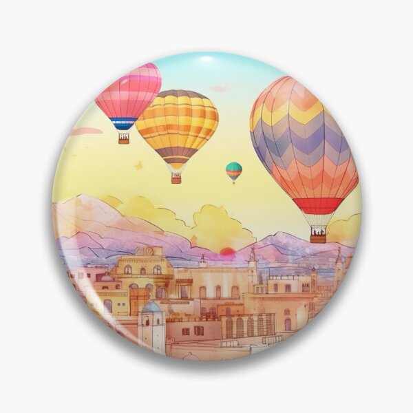Item preview, Hot Air Balloons in the City - S02 designed and sold by FlaskLab.