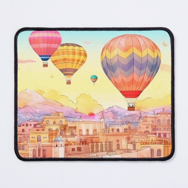 Item preview, Hot Air Balloons in the City - S02 designed and sold by FlaskLab.