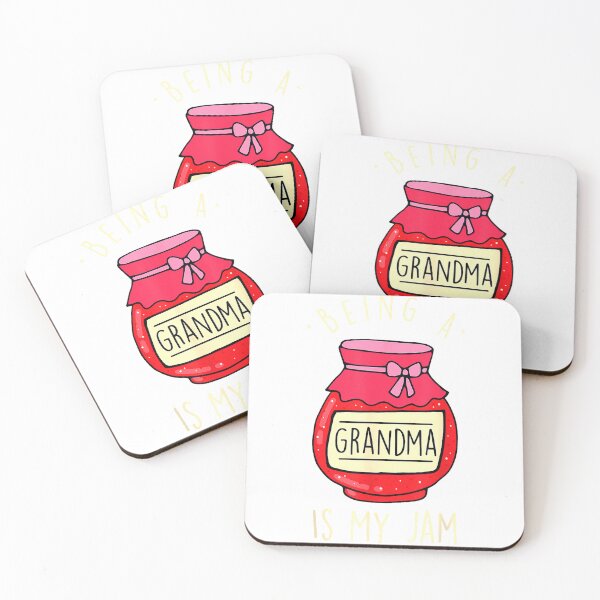 Item preview, Being a Grandma is My Jam - Funny Grandmother & Mother's Day T-Shirt designed and sold by gidget-gadget.