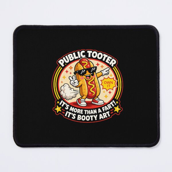 Item preview, public tooter funny inappropriate embarrassing adult humor designed and sold by cass-vale-lab.