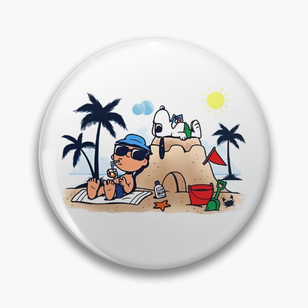 Item preview, Snoopy and Linus Summer Beach Vacation designed and sold by Moonpaw-Whimsy.