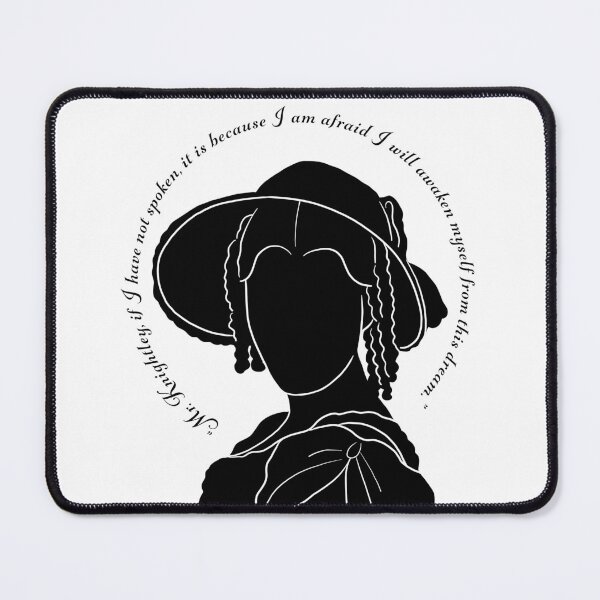Item preview, Jane Austen Emma Dream Quote text design designed and sold by MariOyama.