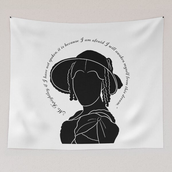 Item preview, Jane Austen Emma Dream Quote text design designed and sold by MariOyama.