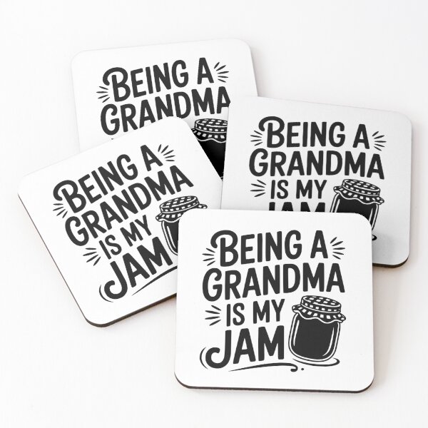 Item preview, Being a Grandma is My Jam Fun for Grandmothers Long Sleeve T-Shirt designed and sold by RKdrawings.