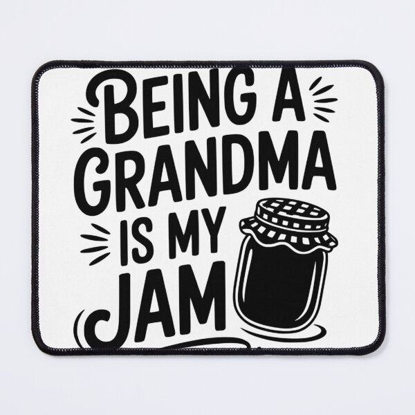 Item preview, Being a Grandma is My Jam Fun for Grandmothers Long Sleeve T-Shirt designed and sold by RKdrawings.