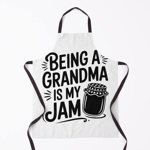 Item preview, Being a Grandma is My Jam Fun for Grandmothers Long Sleeve T-Shirt designed and sold by RKdrawings.