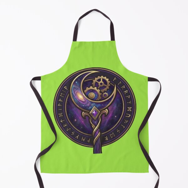 Item preview, Magical Astrological Staff Mystic Clockwork Relic designed and sold by Utopian-Magic.