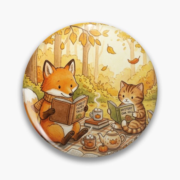 Item preview, Forest Reading Picnic designed and sold by Thalora Store.