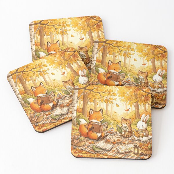 Item preview, Forest Reading Picnic designed and sold by Thalora Store.