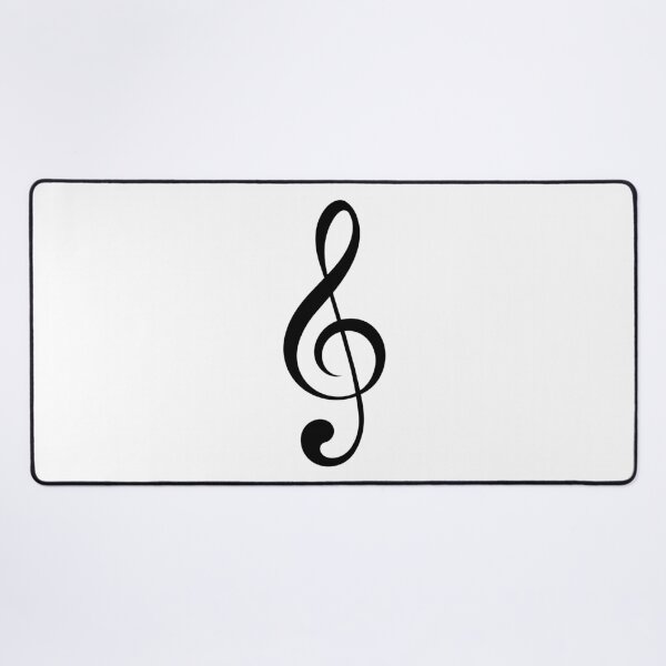 Item preview, Elegant Treble Clef Music Symbol Musiccal Note for Unisex Music Lovers designed and sold by lematworks.