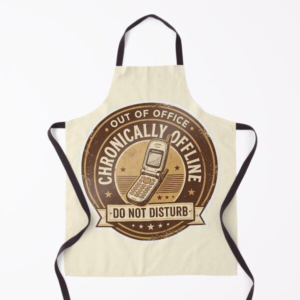 Item preview, Do not disturb | Chronically Offline Sticker — Analog Lifestyle Gift Anti Doomscrolling designed and sold by VectorJoy.