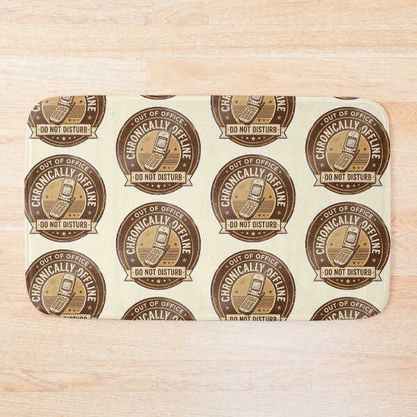 Item preview, Do not disturb | Chronically Offline Sticker — Analog Lifestyle Gift Anti Doomscrolling designed and sold by VectorJoy.