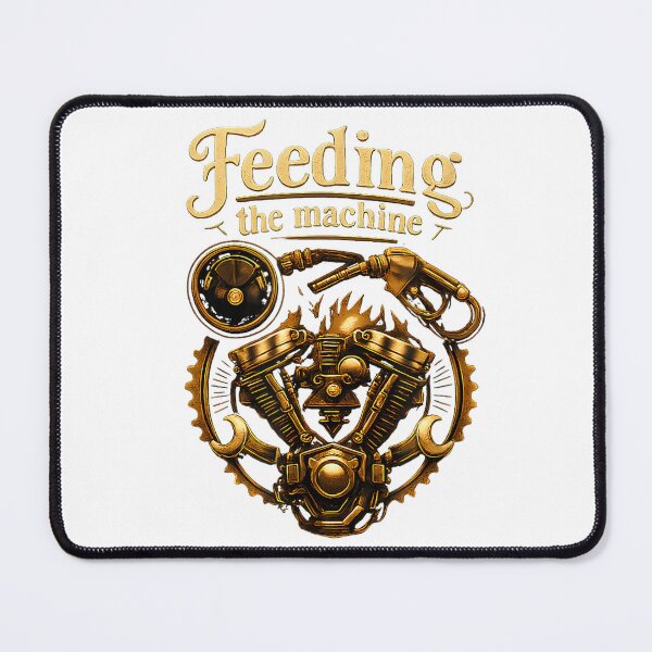 Item preview, Feeding the Machine Engine designed and sold by SaryaSmyth19.