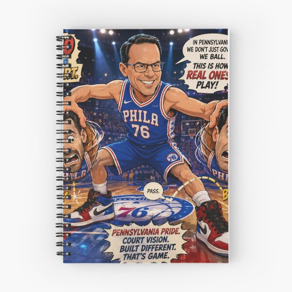 Item preview, Cartoon Basketball Showdown: Josh Shapiro vs. Brian Tyler Cohen & Jesse Watters designed and sold by Uniqueartai.