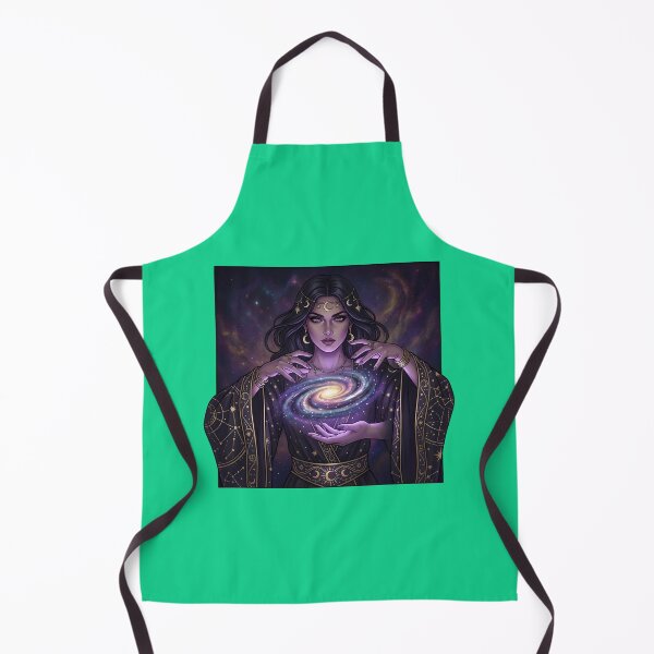 Item preview, Cosmic Galaxy Sorceress Fantasy Witch Magic Spell designed and sold by Utopian-Magic.