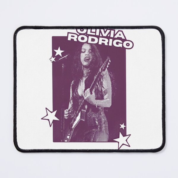 Item preview, Olivia Rodrigo Retro Purple Star Guitar Art designed and sold by Moonpaw-Whimsy.