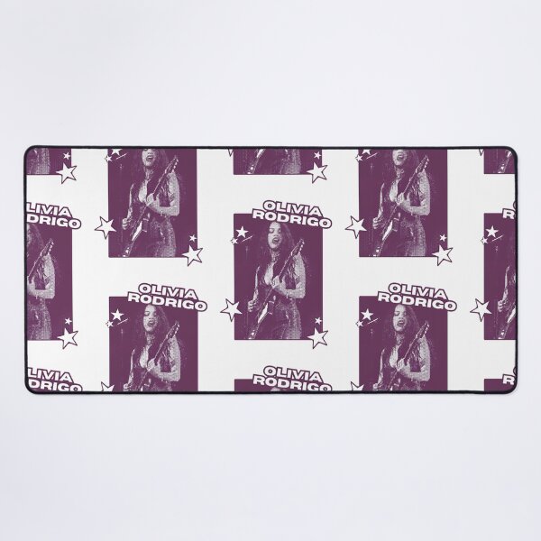 Item preview, Olivia Rodrigo Retro Purple Star Guitar Art designed and sold by Moonpaw-Whimsy.