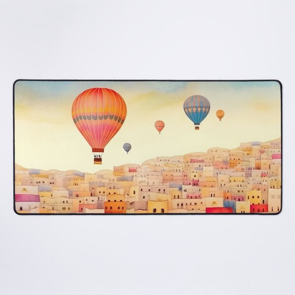 Item preview, Hot Air Balloons in the City - S12 designed and sold by FlaskLab.