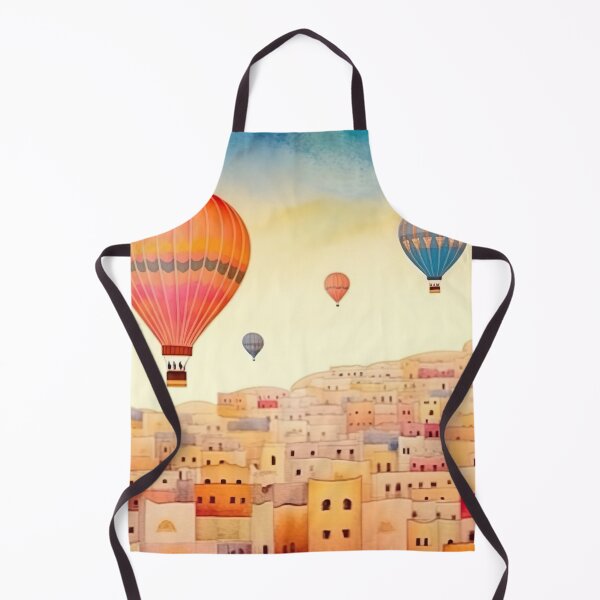 Item preview, Hot Air Balloons in the City - S12 designed and sold by FlaskLab.