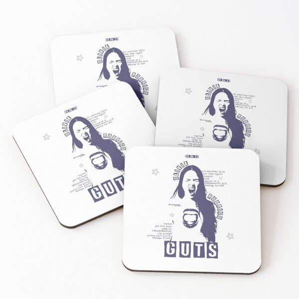 Item preview, Olivia Rodrigo GUTS Tracklist Album Merch designed and sold by Moonpaw-Whimsy.