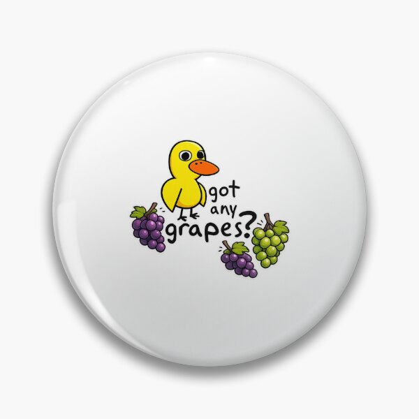 Item preview, got any grapes duck song funny kids designed and sold by cass-vale-lab.