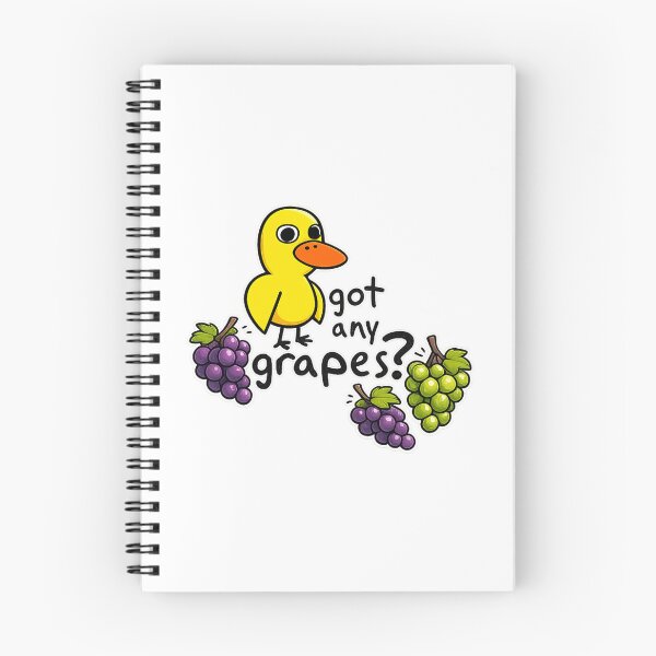 Item preview, got any grapes duck song funny kids designed and sold by cass-vale-lab.