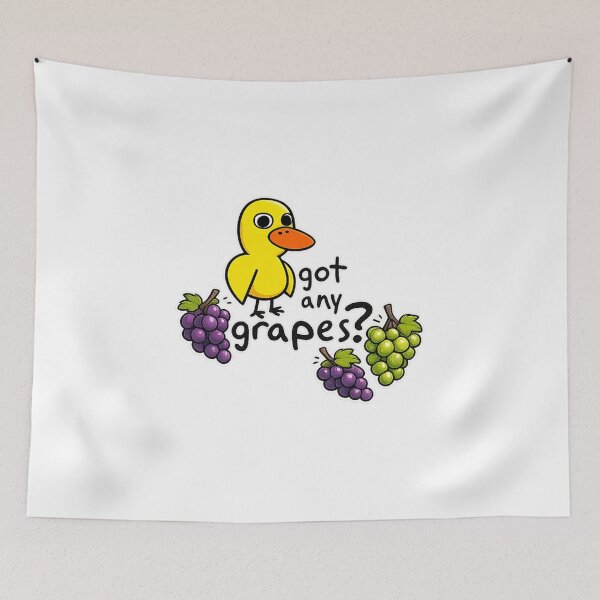 Item preview, got any grapes duck song funny kids designed and sold by cass-vale-lab.