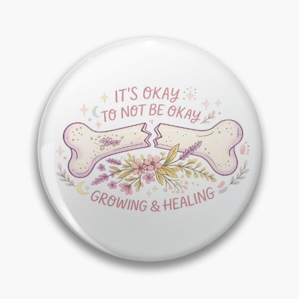Item preview, It’s Okay To Not Be Okay Floral Healing designed and sold by Lunarifinds .