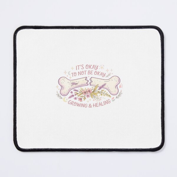 Item preview, It’s Okay To Not Be Okay Floral Healing designed and sold by Lunarifinds .