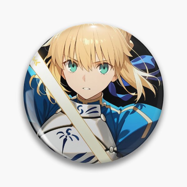 Item preview, Saber Fate Stay Night Golden Sword Battle Stance designed and sold by 108Recordings.