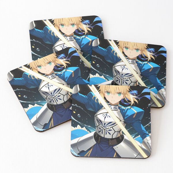 Item preview, Saber Fate Stay Night Golden Sword Battle Stance designed and sold by 108Recordings.