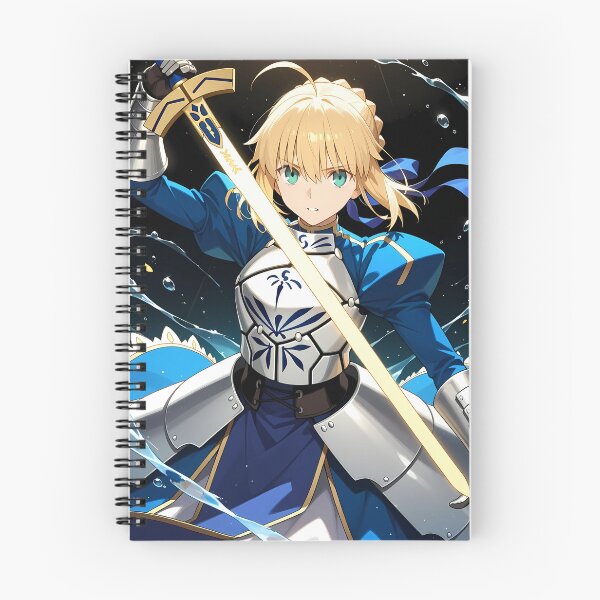 Item preview, Saber Fate Stay Night Golden Sword Battle Stance designed and sold by 108Recordings.