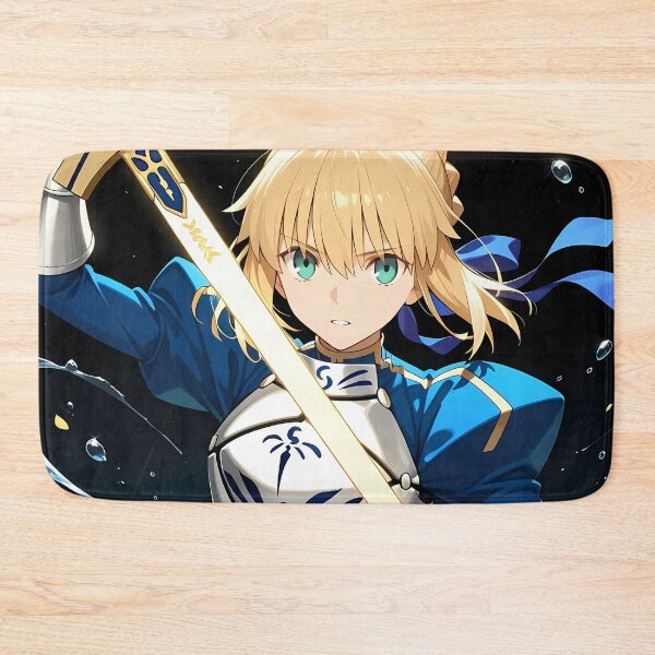 Item preview, Saber Fate Stay Night Golden Sword Battle Stance designed and sold by 108Recordings.