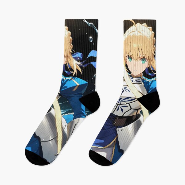 Item preview, Saber Fate Stay Night Golden Sword Battle Stance designed and sold by 108Recordings.