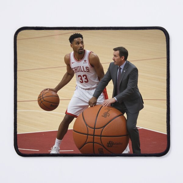 Item preview, Casual Basketball Game: The Player vs. The Commentator designed and sold by Uniqueartai.