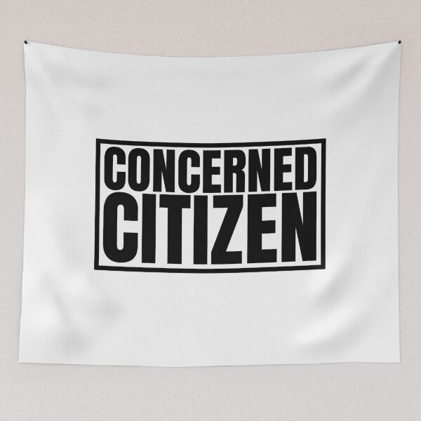 Item preview, Concerned Citizen designed and sold by Dondonmart.