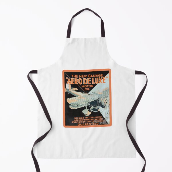 Item preview, Vintage Aero Deluxe Motor Oil designed and sold by QuayTradingCo.