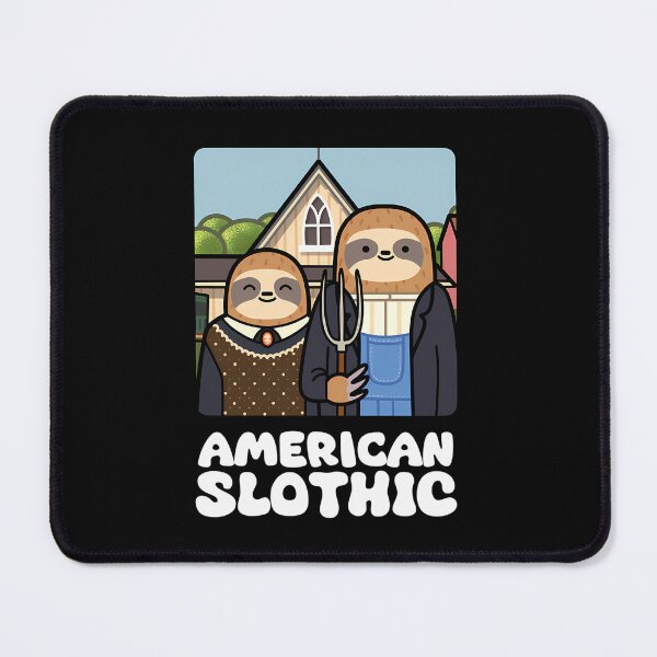 Item preview, American Slothic (Dark) designed and sold by teritory.