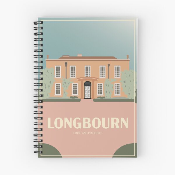 Artikelvorschau, Art-Deco-Longbourn aus der Illustration zu Stolz und Vorurteil entworfen und verkauft von MariOyama.