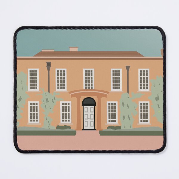 Item preview, Art Deco Longbourn from Pride and Prejudice Illustration designed and sold by MariOyama.