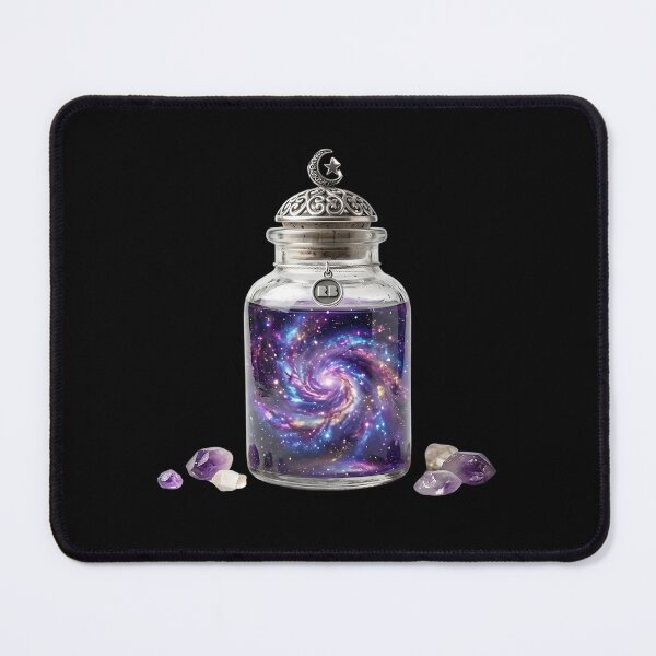 Item preview, Cosmic Galaxy in a Jar Space Nebula Universe Magic designed and sold by Utopian-Magic.