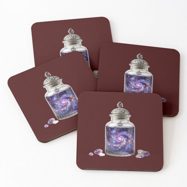 Item preview, Cosmic Galaxy in a Jar Space Nebula Universe Magic designed and sold by Utopian-Magic.