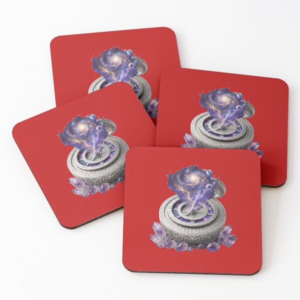 Item preview, Cosmic Astronomical Clock Galaxy Nebula Crystal Magic designed and sold by Utopian-Magic.
